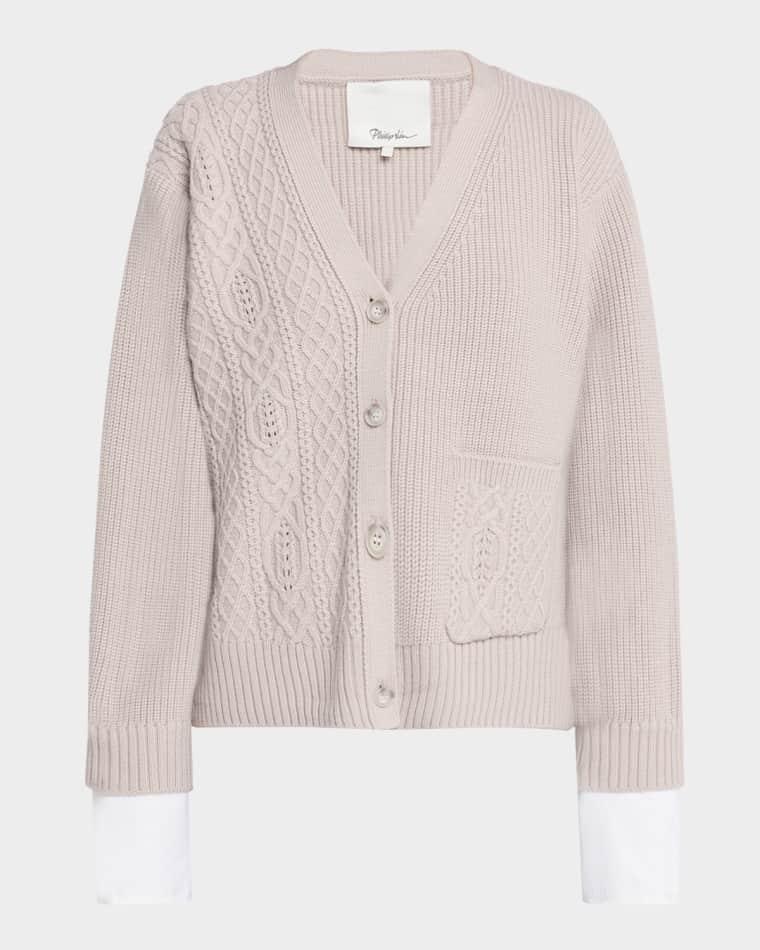 Knit V-Neck Cardigan by 3.1 PHILLIP LIM