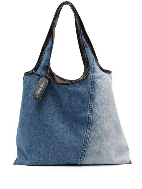 Market denim tote bag by 3.1 PHILLIP LIM