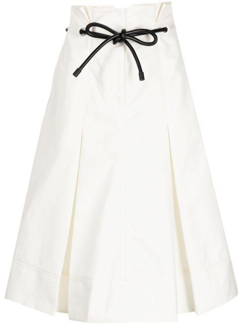 Origami high-waisted midi skirt by 3.1 PHILLIP LIM