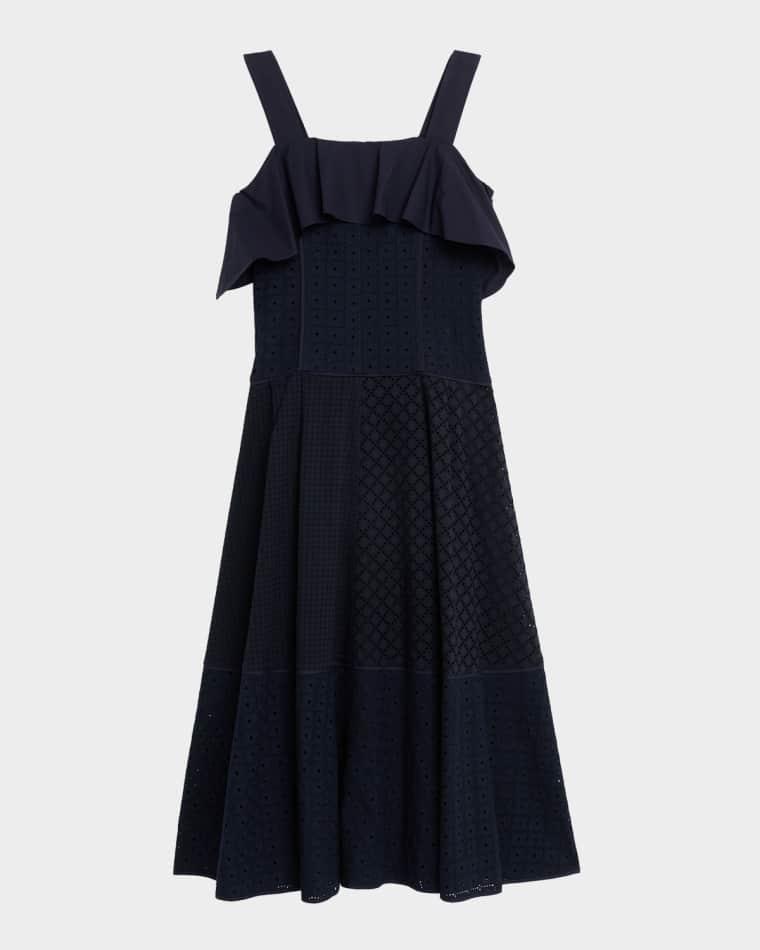 Sleeveless Broderie Anglaise Midi Dress by 3.1 PHILLIP LIM