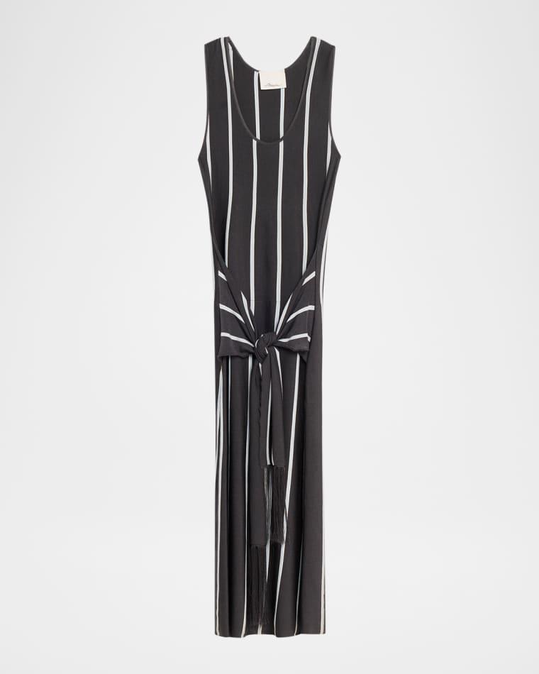 Striped Knit Tie-Front Maxi Dress by 3.1 PHILLIP LIM