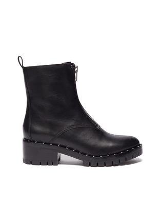 Stud embellished leather combat boots by 3.1 PHILLIP LIM