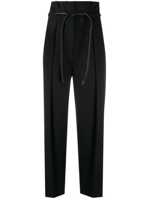 belted high-waisted trousers by 3.1 PHILLIP LIM