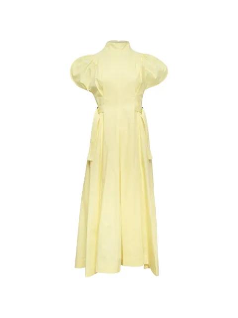 belted puff-sleeve dress by 3.1 PHILLIP LIM