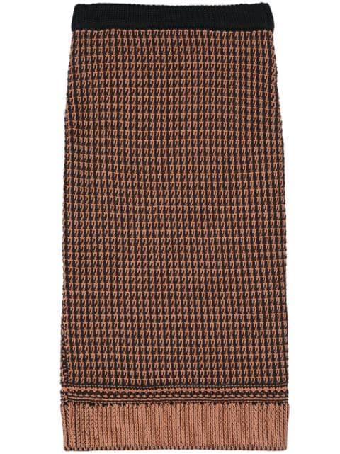 bi-color knitted skirt by 3.1 PHILLIP LIM