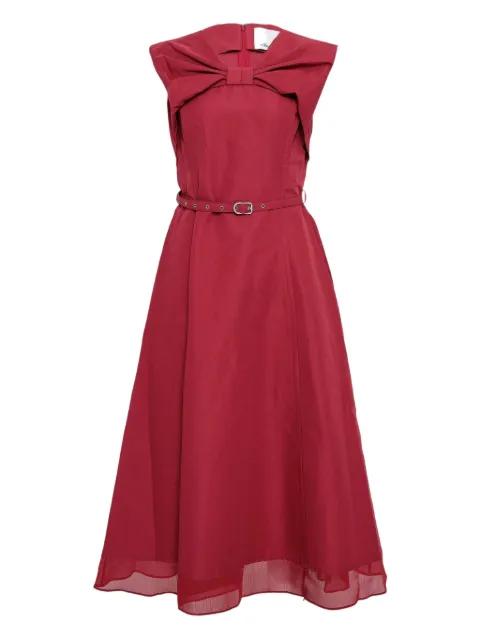 bow belted midi dress by 3.1 PHILLIP LIM
