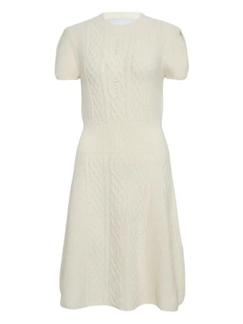 cable-knit short-sleeve midi dress by 3.1 PHILLIP LIM