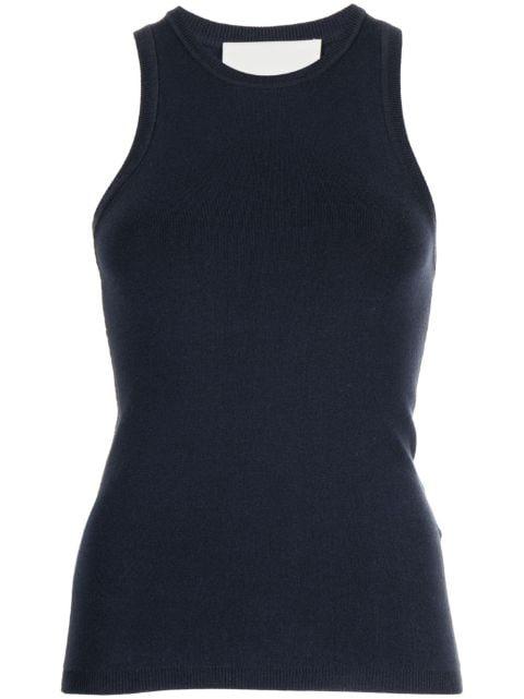 crepe-texture tank top by 3.1 PHILLIP LIM