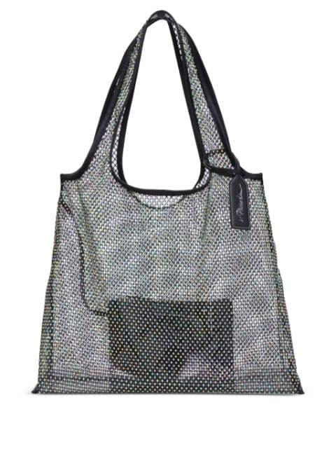 crystal-embellished leather shoulder bag by 3.1 PHILLIP LIM