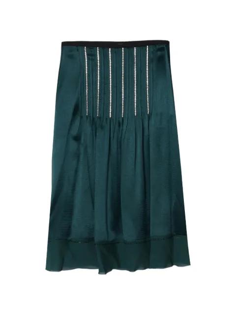 crystal-inlay slip midi skirt by 3.1 PHILLIP LIM