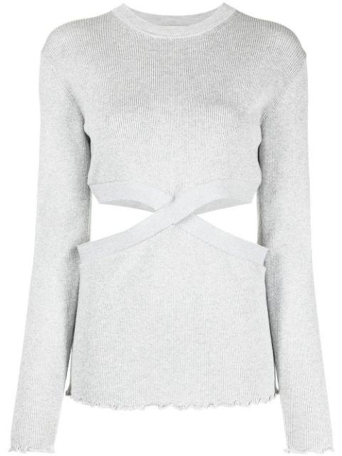 cut-out ribbed jumper by 3.1 PHILLIP LIM