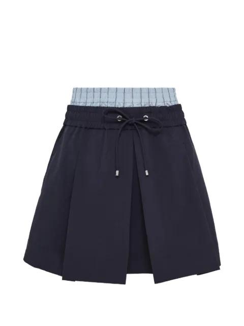 double-waistband mini skirt by 3.1 PHILLIP LIM
