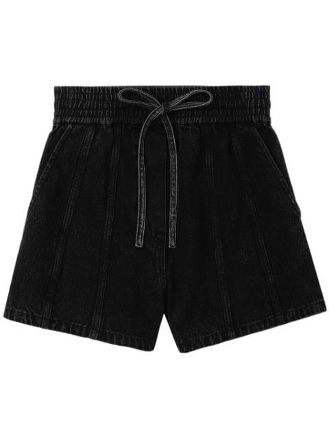 drawstring denim shorts by 3.1 PHILLIP LIM