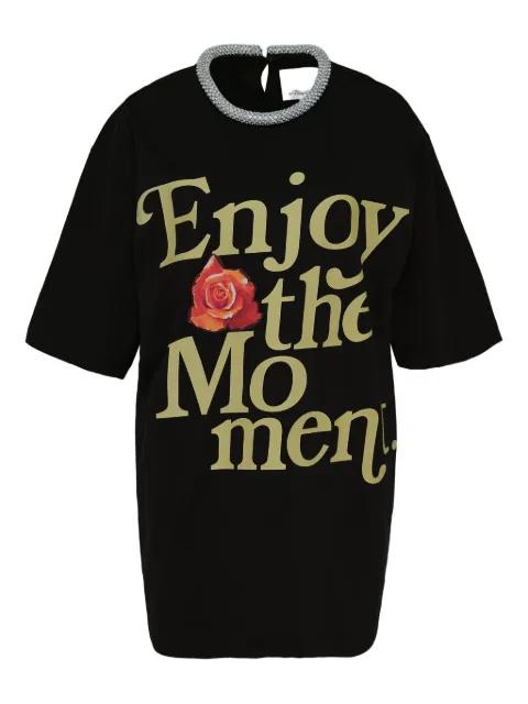embellished-neck T-shirt by 3.1 PHILLIP LIM
