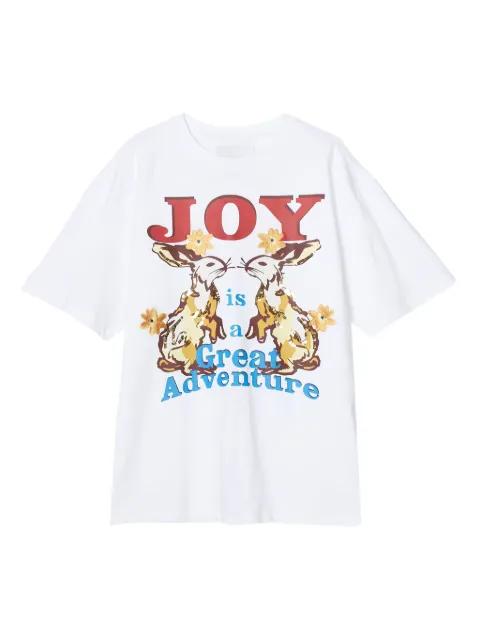 embroidered-florals graphic T-shirt by 3.1 PHILLIP LIM