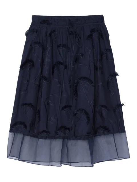 embroidered layered midi skirt by 3.1 PHILLIP LIM