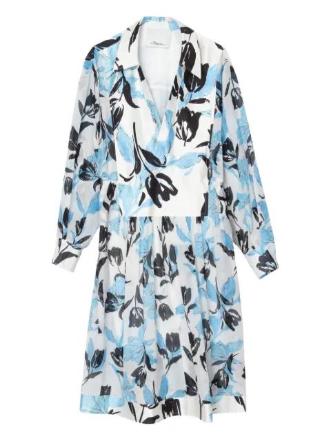 floral-print belted dress by 3.1 PHILLIP LIM