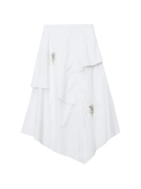 floral ruffled midi skirt by 3.1 PHILLIP LIM