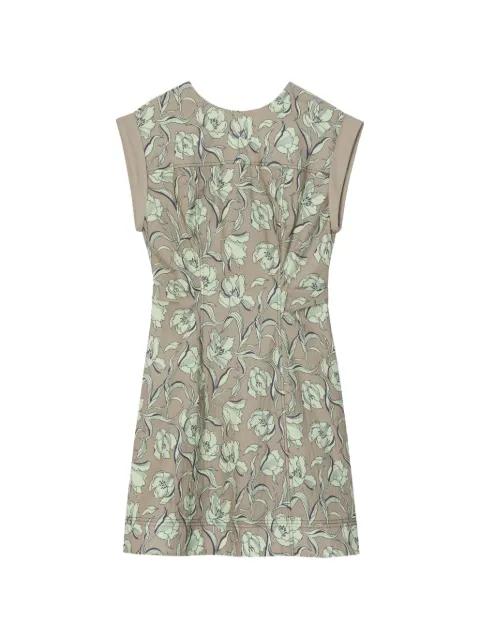 floral tie back mini dress by 3.1 PHILLIP LIM