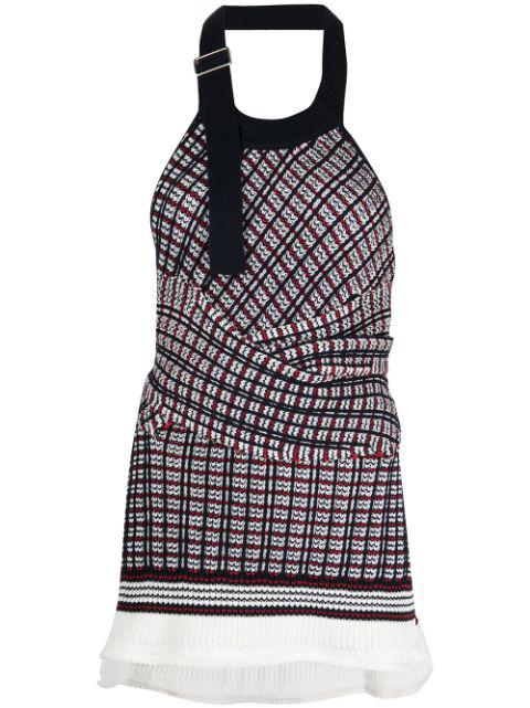 jacquard halterneck knit top by 3.1 PHILLIP LIM