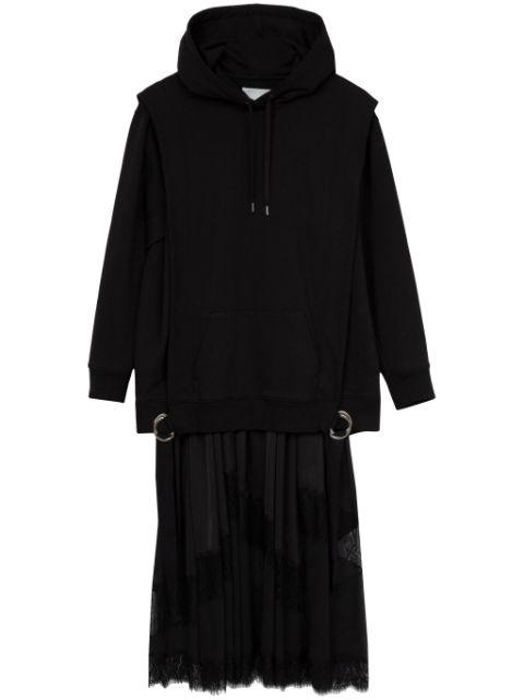 layered lace-detail cotton dress by 3.1 PHILLIP LIM