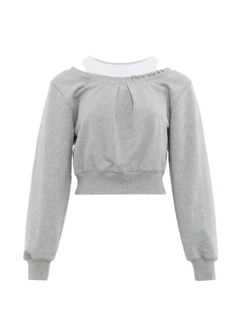 layered ring-embellished sweatshirt by 3.1 PHILLIP LIM