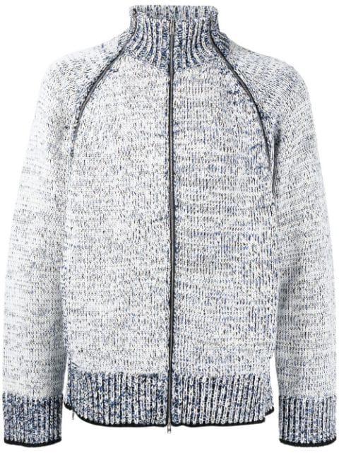 marled zip-up cardigan by 3.1 PHILLIP LIM