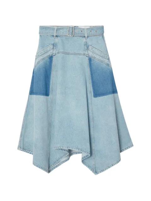patchwork belted midi skirt by 3.1 PHILLIP LIM