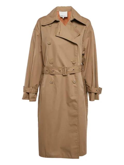 pre-owned double-breasted trench coat by 3.1 PHILLIP LIM