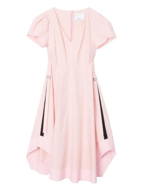 puff-sleeve drawstring dress by 3.1 PHILLIP LIM