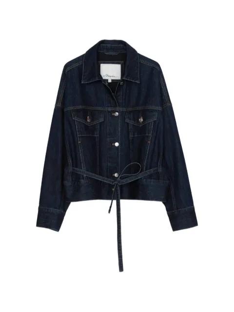 tie-waist cotton jacket by 3.1 PHILLIP LIM