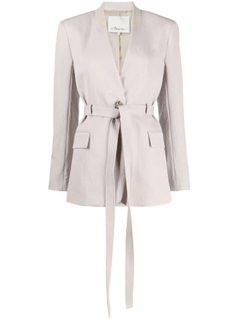 tied-waist single-breasted blazer by 3.1 PHILLIP LIM