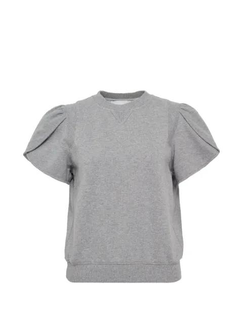 tulip-sleeve crop-top by 3.1 PHILLIP LIM