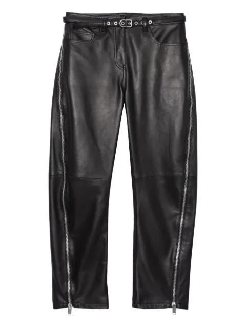 zip-detail leather trousers by 3.1 PHILLIP LIM