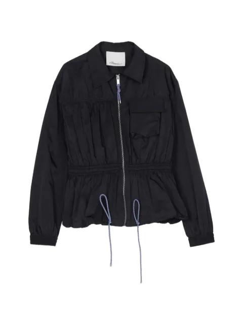 zip-up drawstring jacket by 3.1 PHILLIP LIM