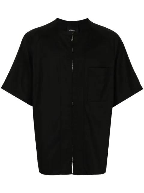 zipped baseball shirt by 3.1 PHILLIP LIM