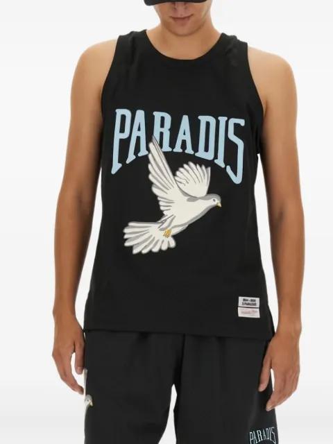 logo-print tank top by 3.PARADIS