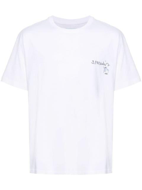 x Edgar Plans cotton T-shirt by 3.PARADIS