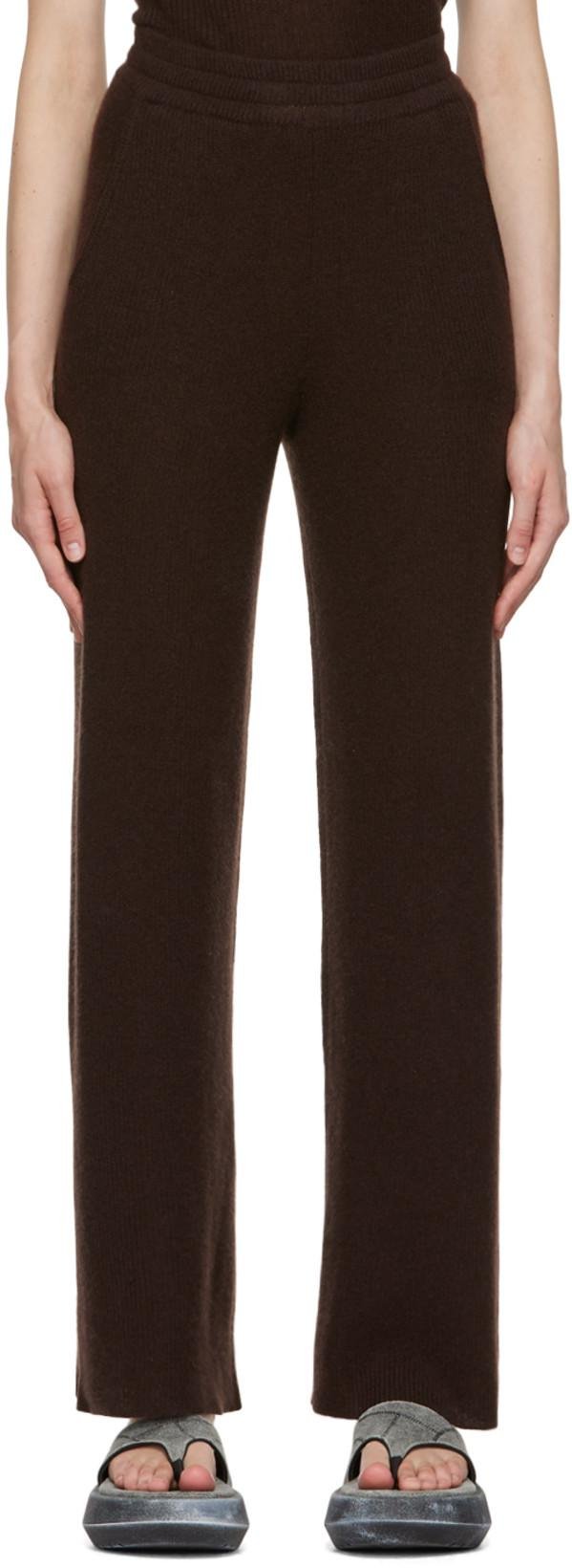 Brown Briar Lounge Pants by 360 CASHMERE
