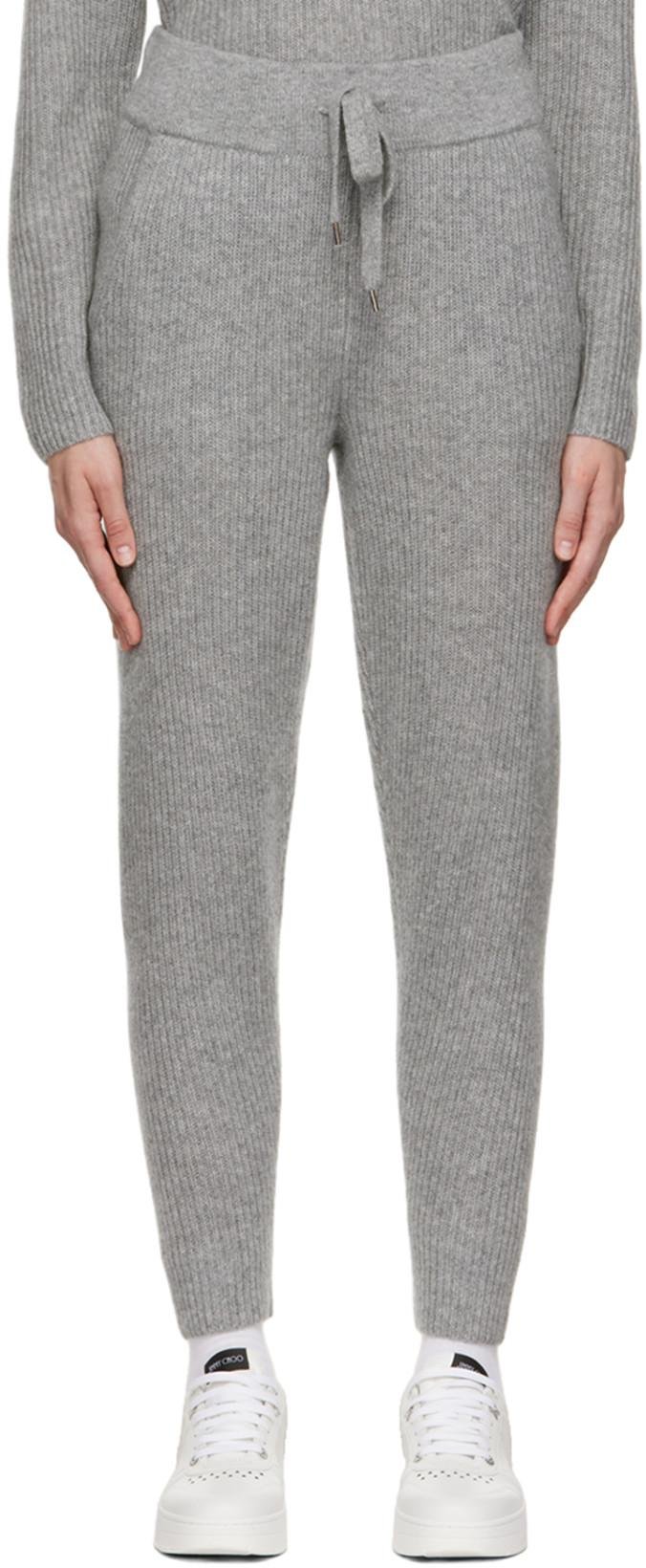 Gray Violet Lounge Pants by 360 CASHMERE