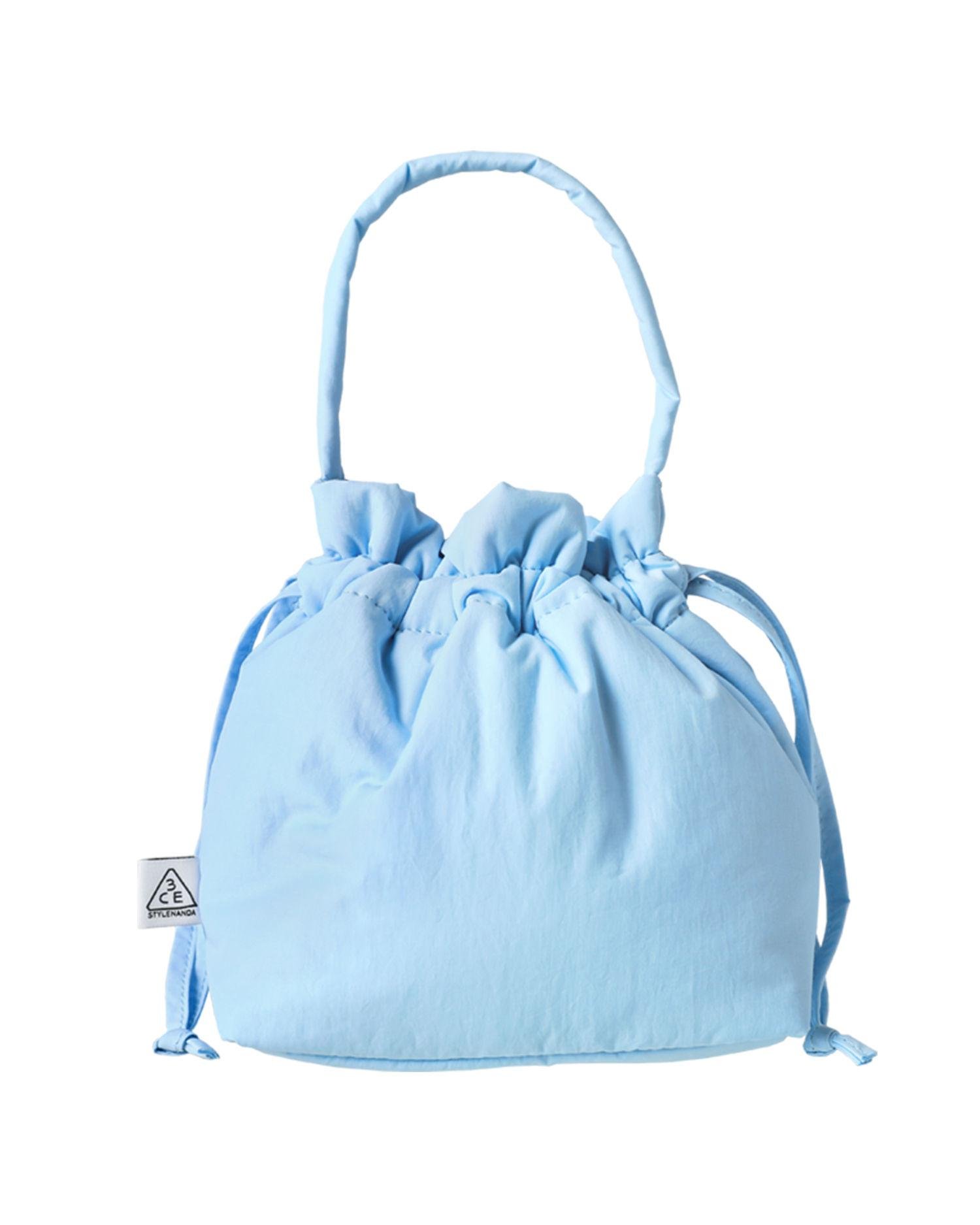 Padded bucket bag #Soft Blue by 3CE