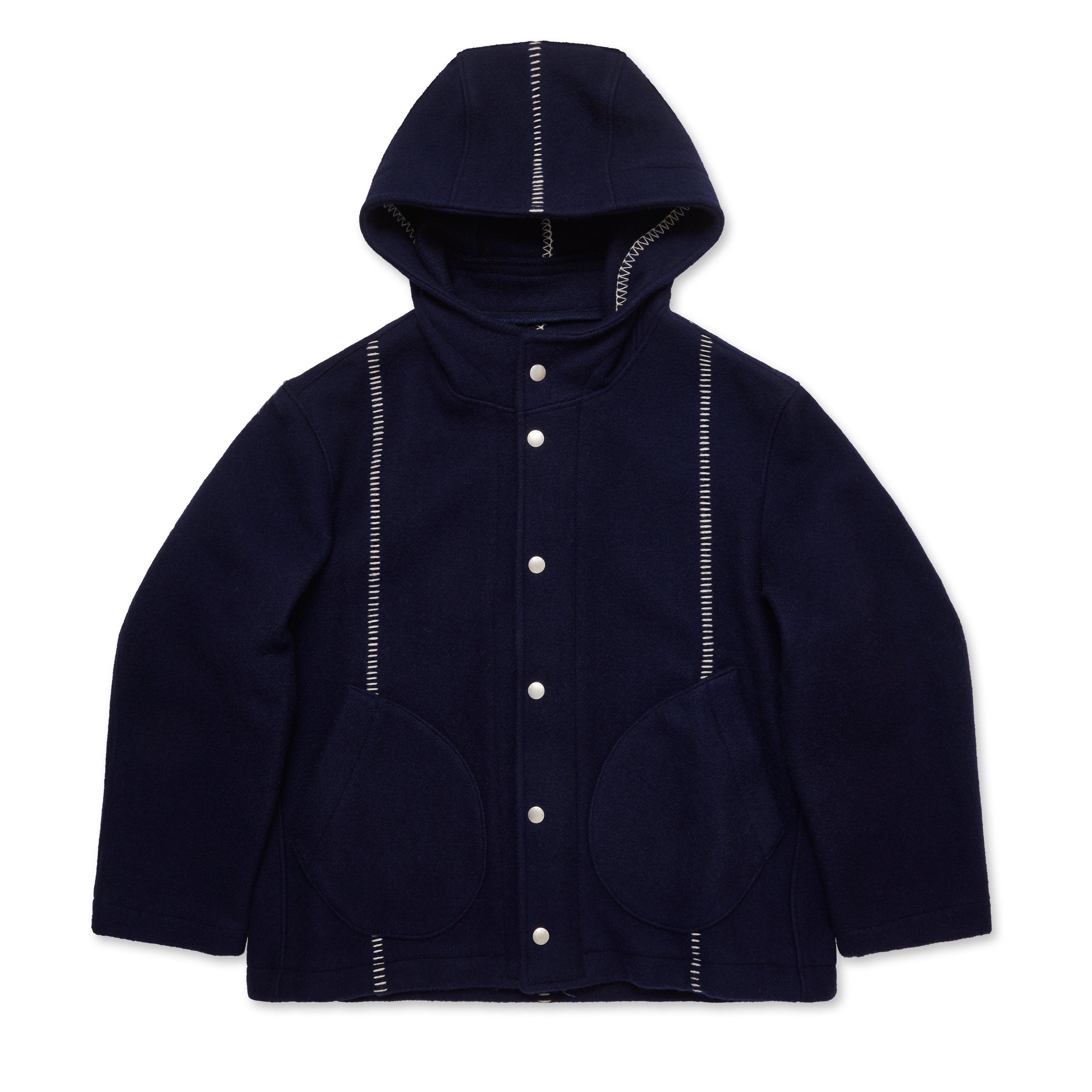 3Man - DSM Exclusive Men’s Blanket Parka - (Navy) by 3MAN
