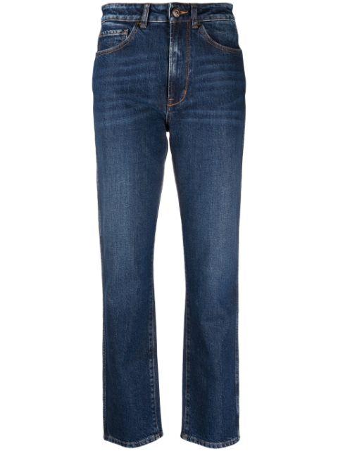 Claudia mid-rise straight-leg jeans by 3X1