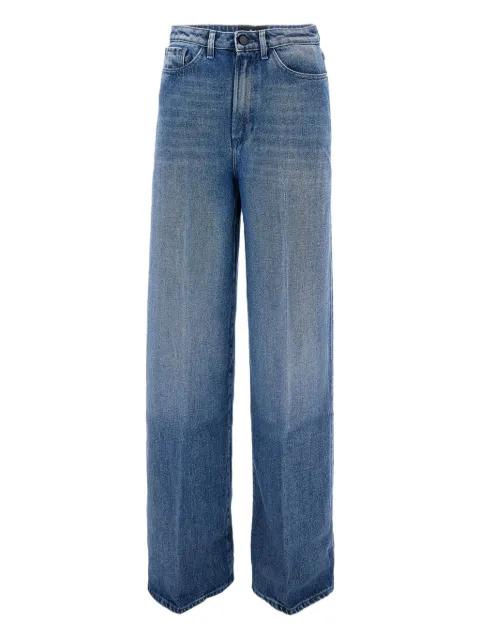 five-pocket straight-leg jeans by 3X1