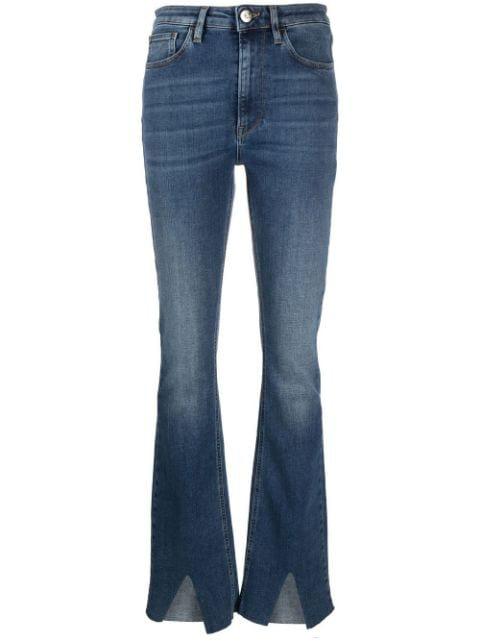 high-rise skinny-cut jeans by 3X1