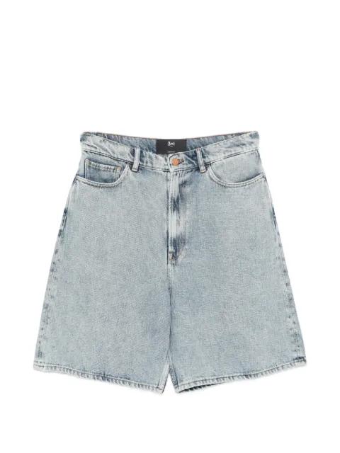 high-waisted shorts by 3X1