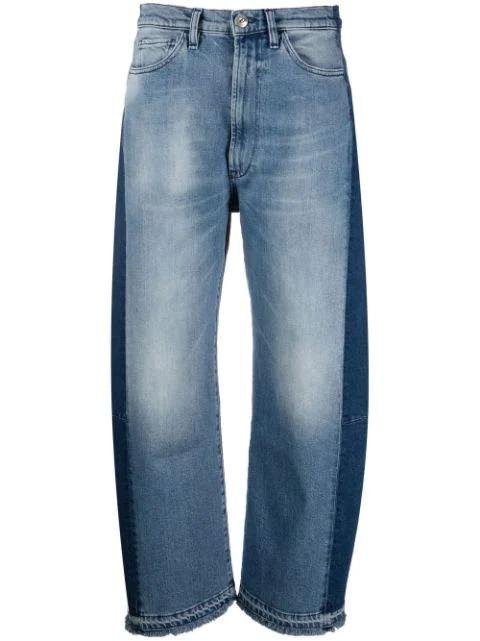 panelled straight-leg jeans by 3X1