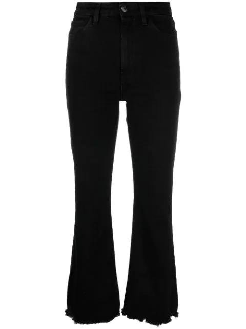 slim-cut cropped jeans by 3X1