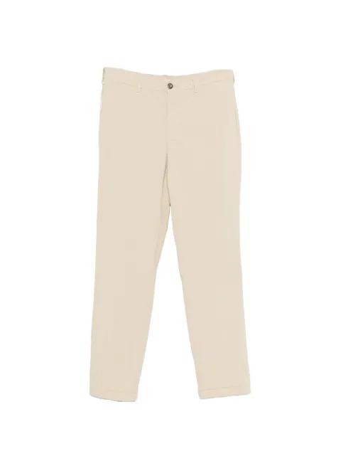 button-fastening trousers by 40 WEFT