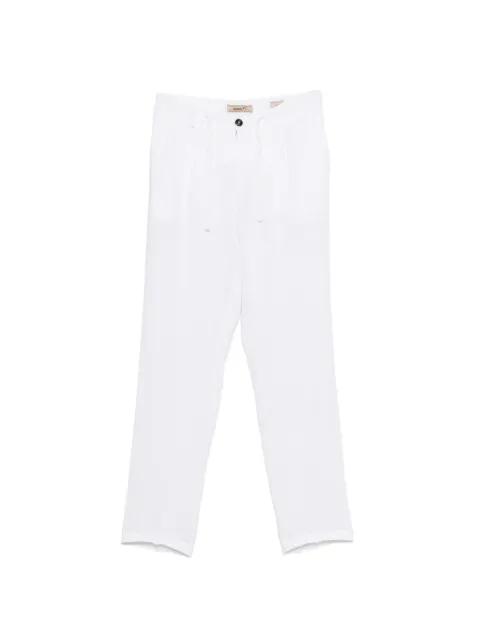 drawstring-fastening trousers by 40 WEFT